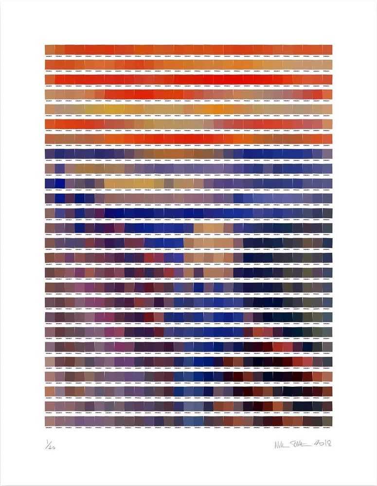 Nick Smith, ‘Scream’, 20-04-2018, Print, Pigment print with screenprinted varnish on 300gsm Somerset Satin, Lawrence Alkin Gallery, Numbered, Dated