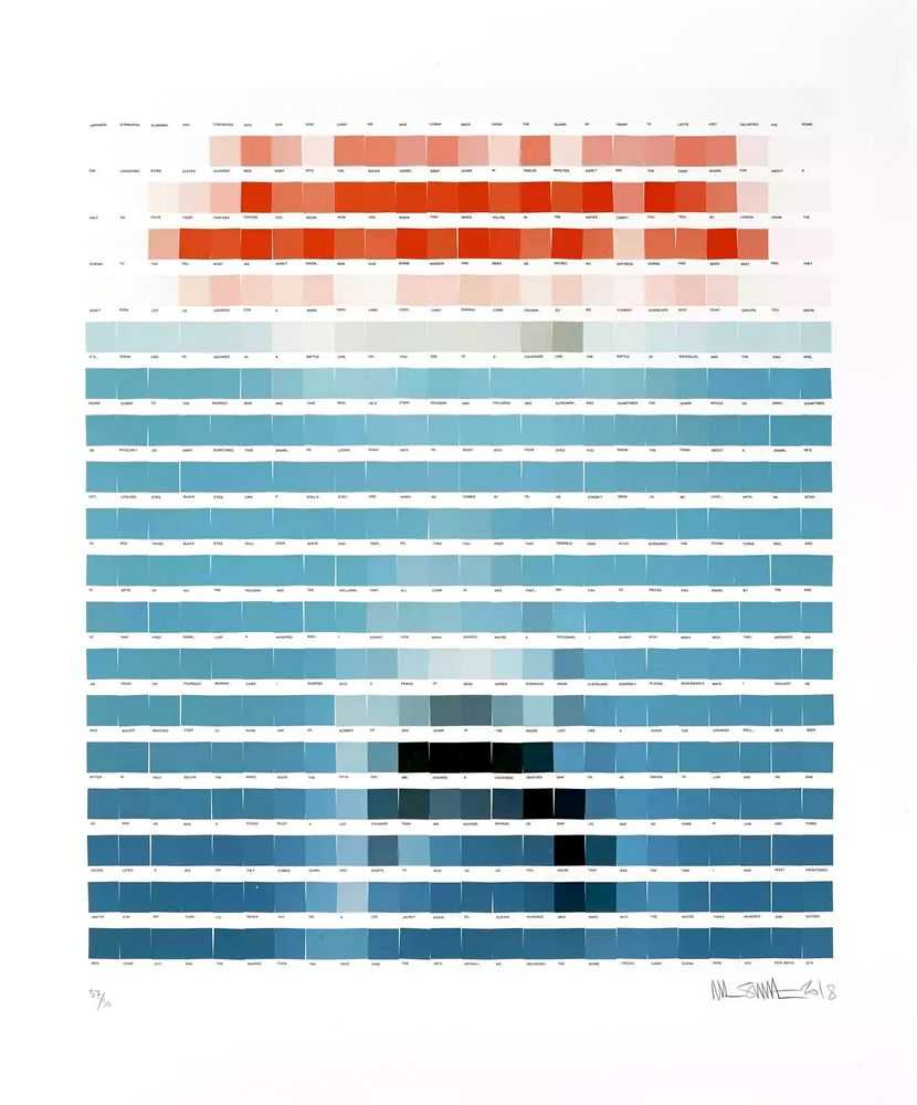Nick Smith, ‘You're Going To Need A Bigger Boat’, 17-07-2018, Print, Pigment print with screenprinted varnish over colour blocks Somerset Satin 300gsm paper, Self-released, Numbered, Dated
