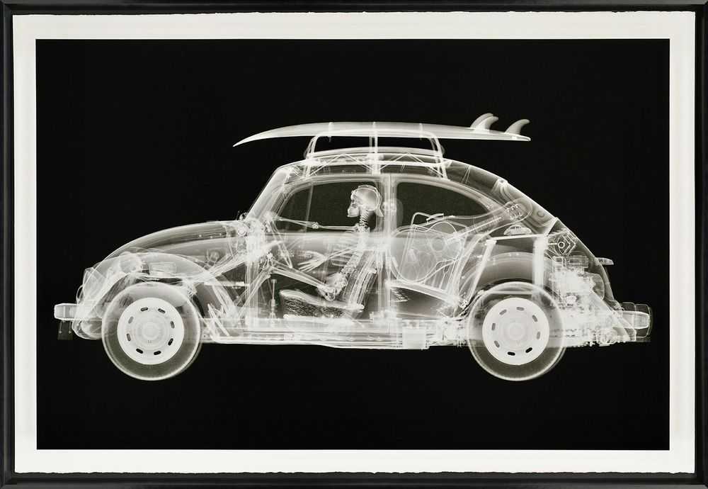 Nick Veasey, ‘California Bug (Large Black)’, 2019, Print, Fine Art Print, Castle Fine Art, Numbered, Framed
