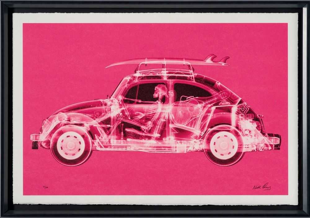 Nick Veasey, ‘California Bug (Standard Pink)’, 2024, Print, Fine Art Print, Castle Fine Art, Numbered, Framed