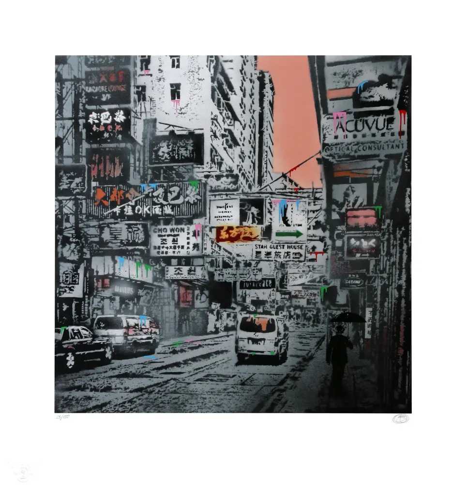 Nick Walker, ‘Basking In The Glory’, 11-12-2013, Print, Screenprint on Somerset Tub 310gsm stock, Self-released, Numbered