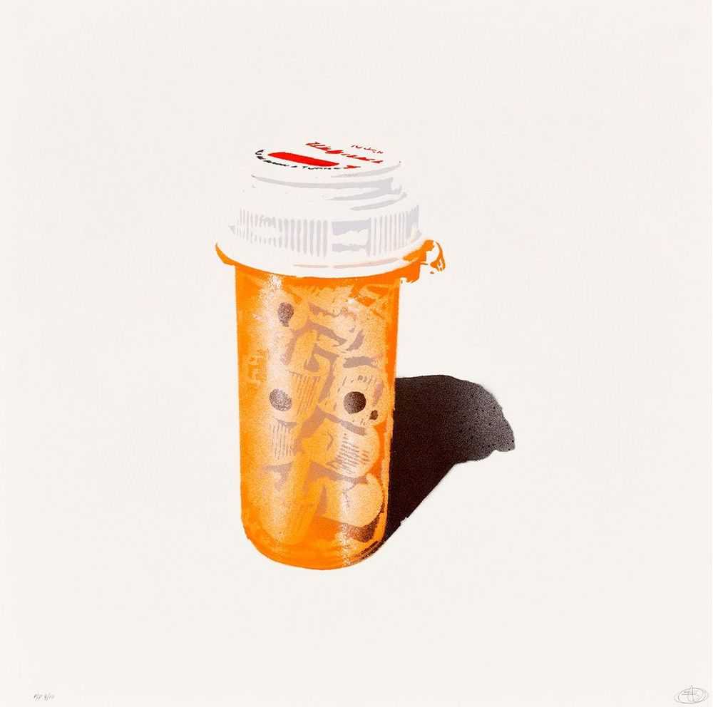 Nick Walker, ‘Getting Uppers’, 18-03-2021, Print, Screenprint on Somerset Velvet 300gsm, Self-released, Numbered