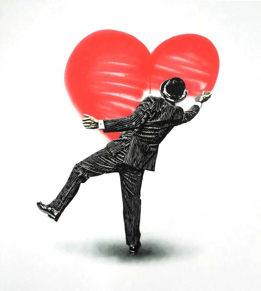 Nick Walker, ‘Love Vandal’, 07-02-2013, Print, Screenprint, Self-released, Numbered