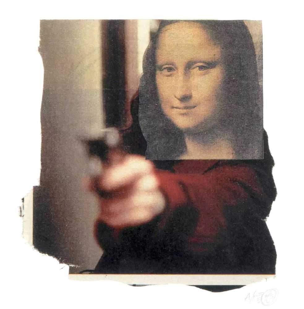 Nick Walker, ‘Mona Shot (Colour)’, 08-12-2006, Print, Screenprint, Self-released, Numbered