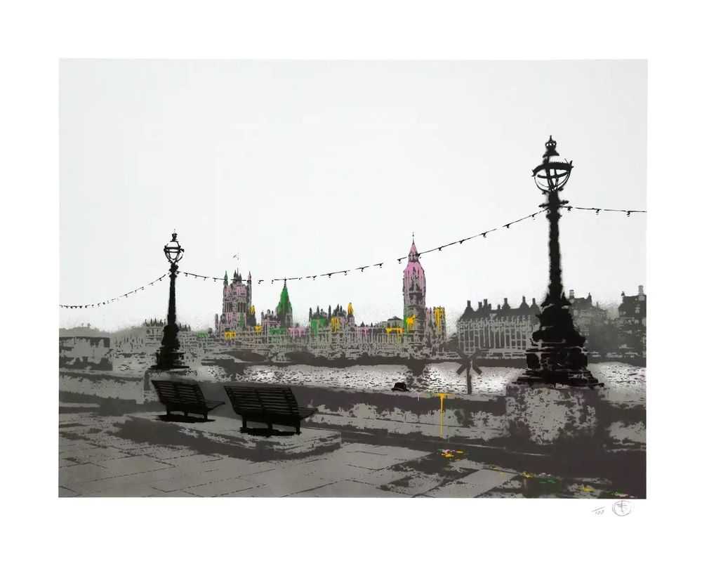 Nick Walker, ‘TMA London (The Morning After)’, 22-11-2007, Print, Screenprint, Black Rat Press, Numbered