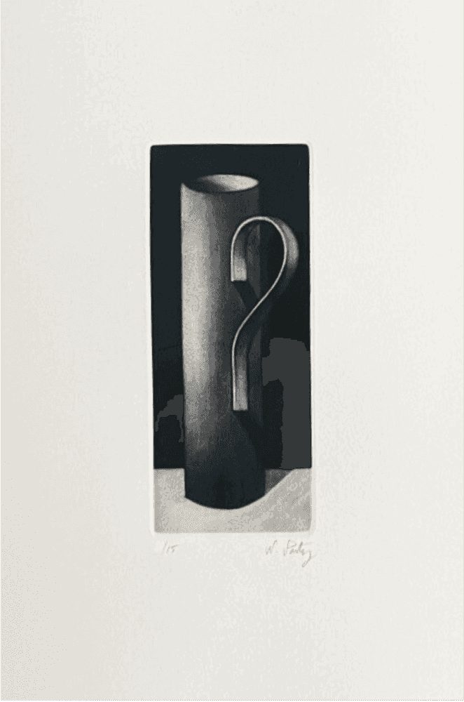 Nicolas Party, ‘Jug’, 2016, Print, Mezzotint on Velin Arches paper, Glasgow Print Studio, Numbered