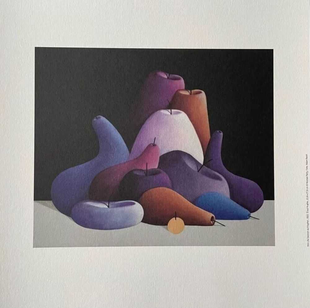 Nicolas Party, ‘Still Life (Blue)’, 2023, Print, 4 Colour offset print on thick matte paper, null, 