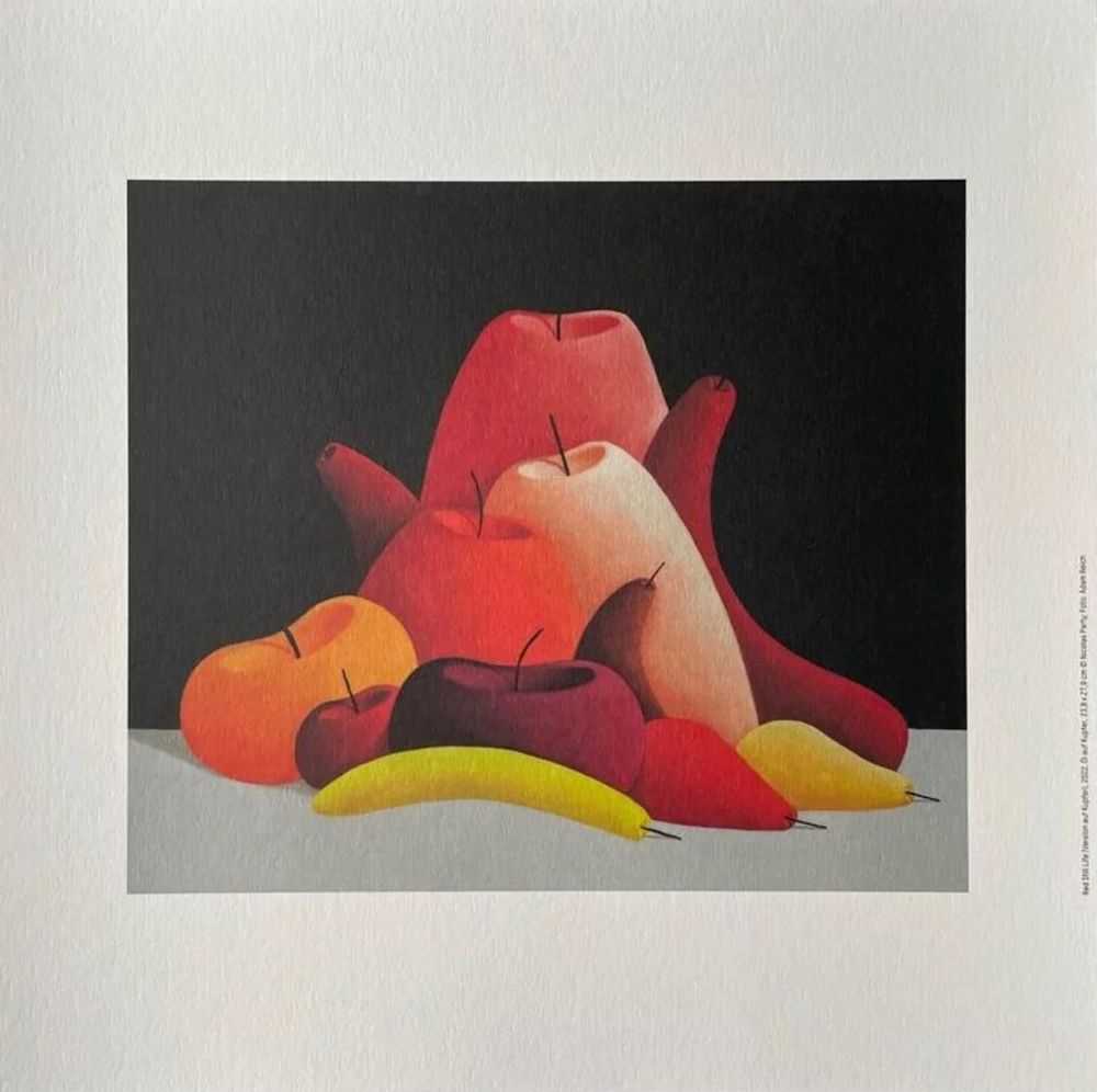 Nicolas Party, ‘Still Life (Red)’, 2023, Print, 4 Colour offset print on thick matte paper, null, 