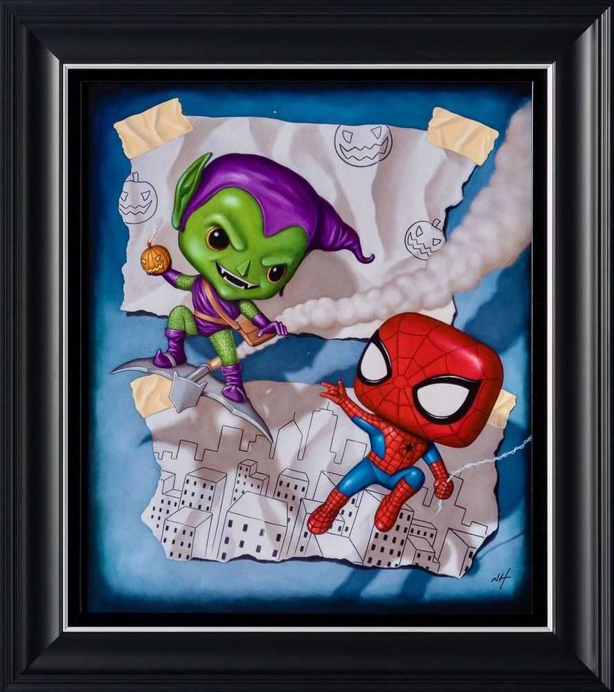 Nigel Humphries, ‘Beware The Green Goblin’, 2023, Print, Fine Art Print, Castle Fine Art, Numbered, Framed