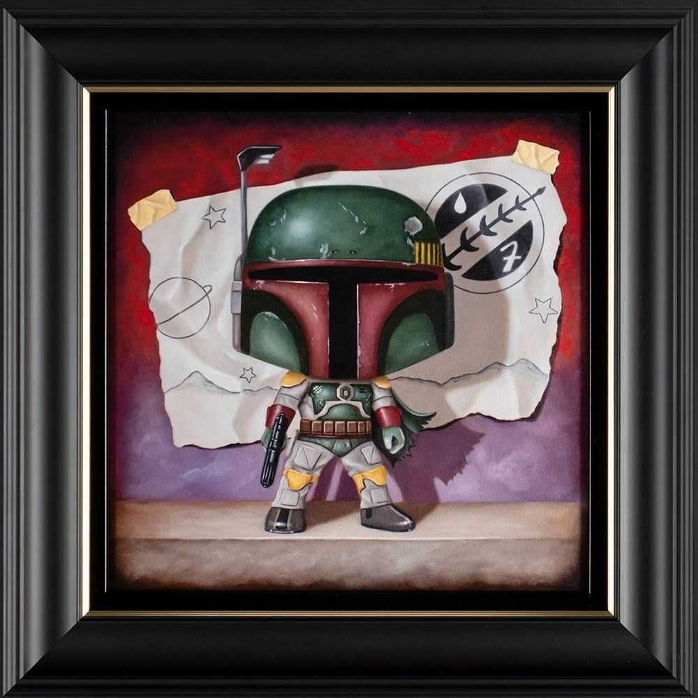 Nigel Humphries, ‘Boba Fett’, 2021, Print, Fine Art Print, Castle Fine Art, Numbered, Framed