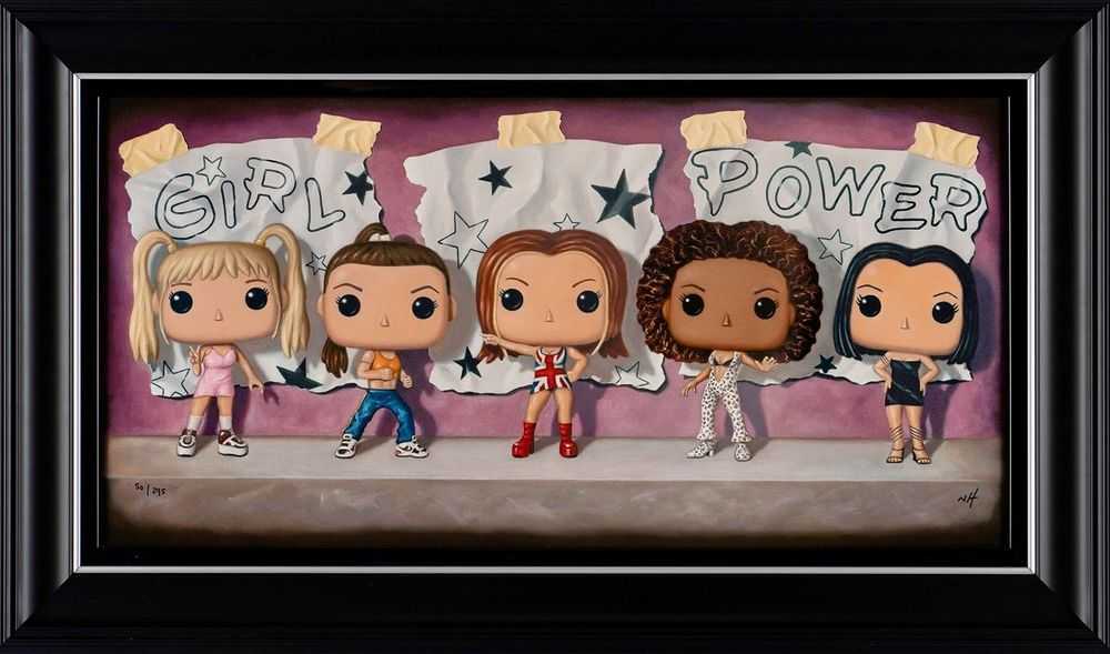 Nigel Humphries, ‘Girl Power’, 2024, Print, Fine Art Print, Castle Fine Art, Numbered, Framed