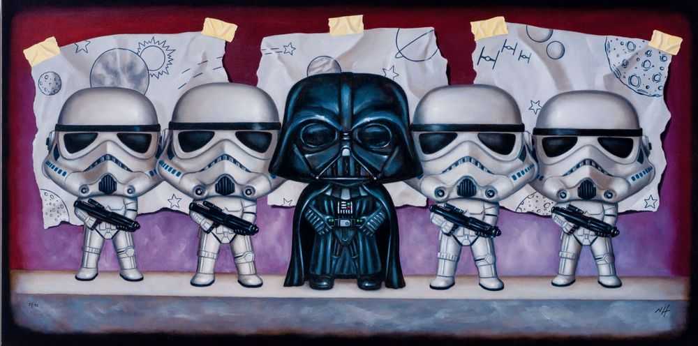 Nigel Humphries, ‘Imperial Army (Boxed Canvas)’, 2022, Print, Boxed canvas, Castle Fine Art, Numbered, Framed