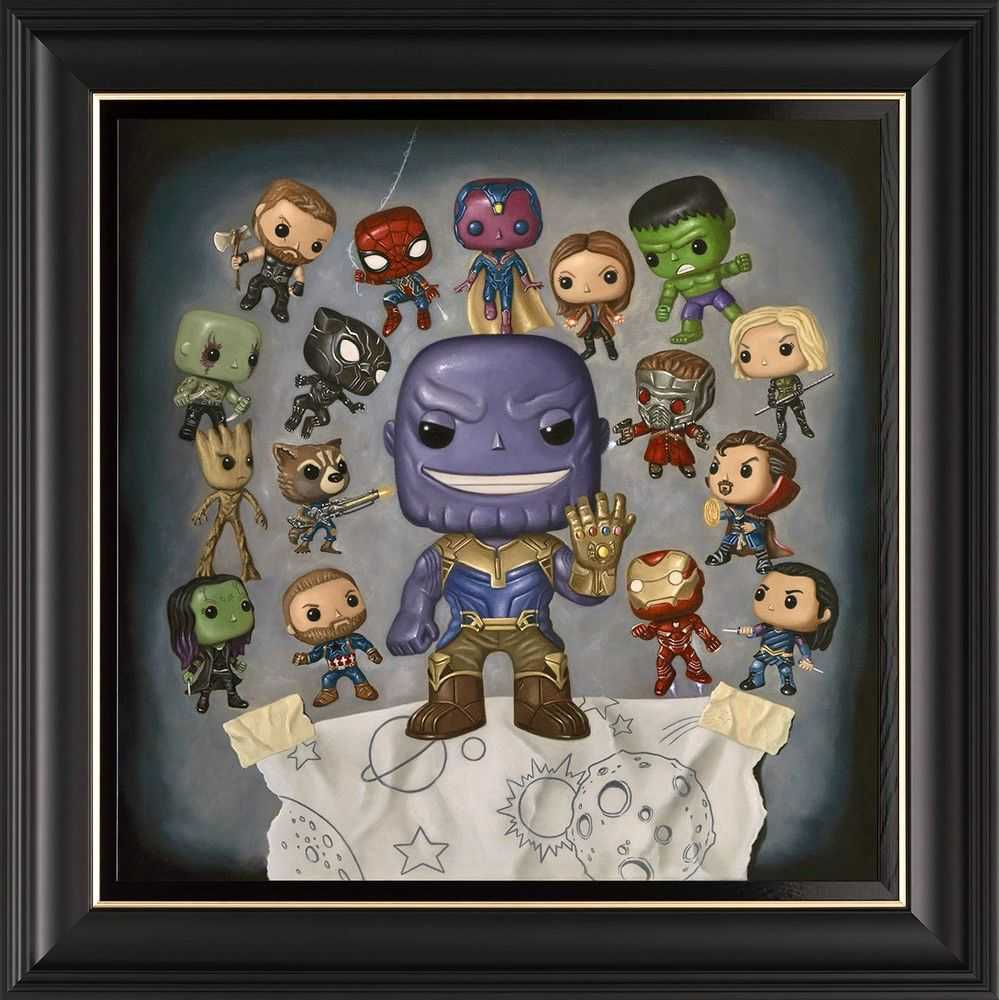 Nigel Humphries, ‘Infinity War’, 2018, Print, Canvas on board, Castle Fine Art, Numbered