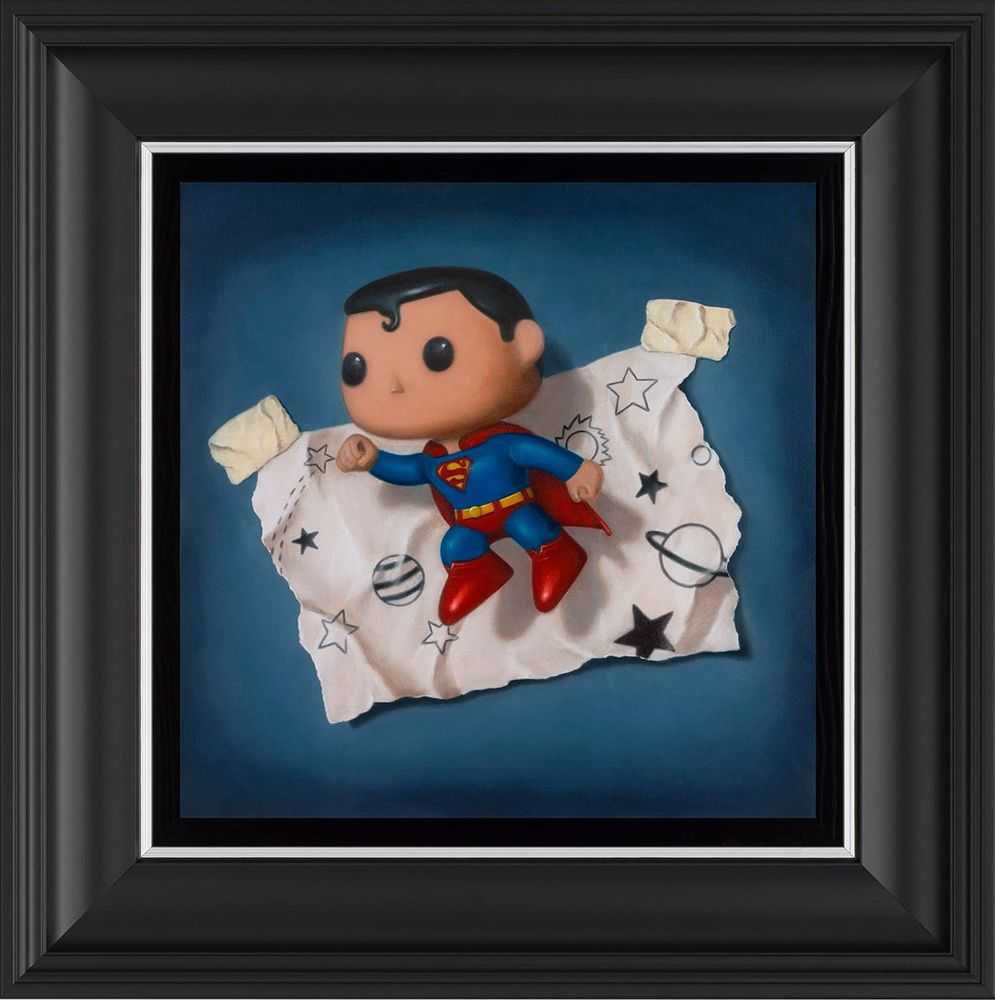 Nigel Humphries, ‘Man Of Tomorrow’, 2017, Print, Fine art print, Castle Fine Art, Numbered, Framed