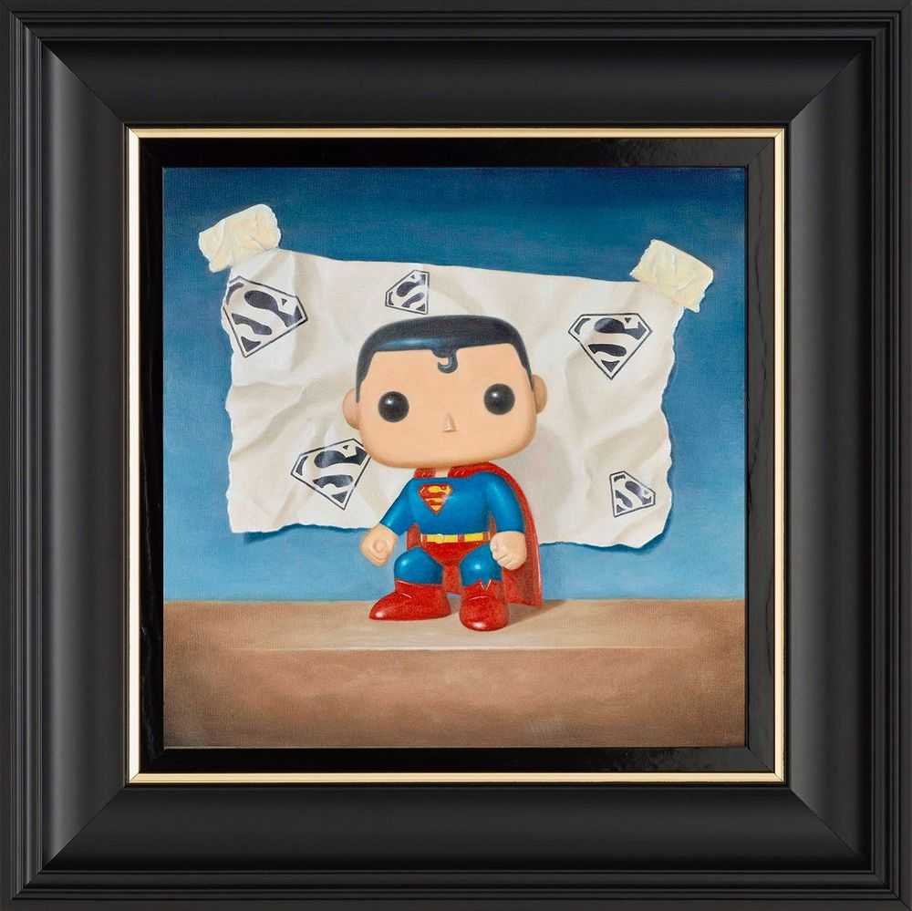 Nigel Humphries, ‘Man of Steel’, 2017, Print, Giclee On Canvas, Castle Fine Art, Numbered