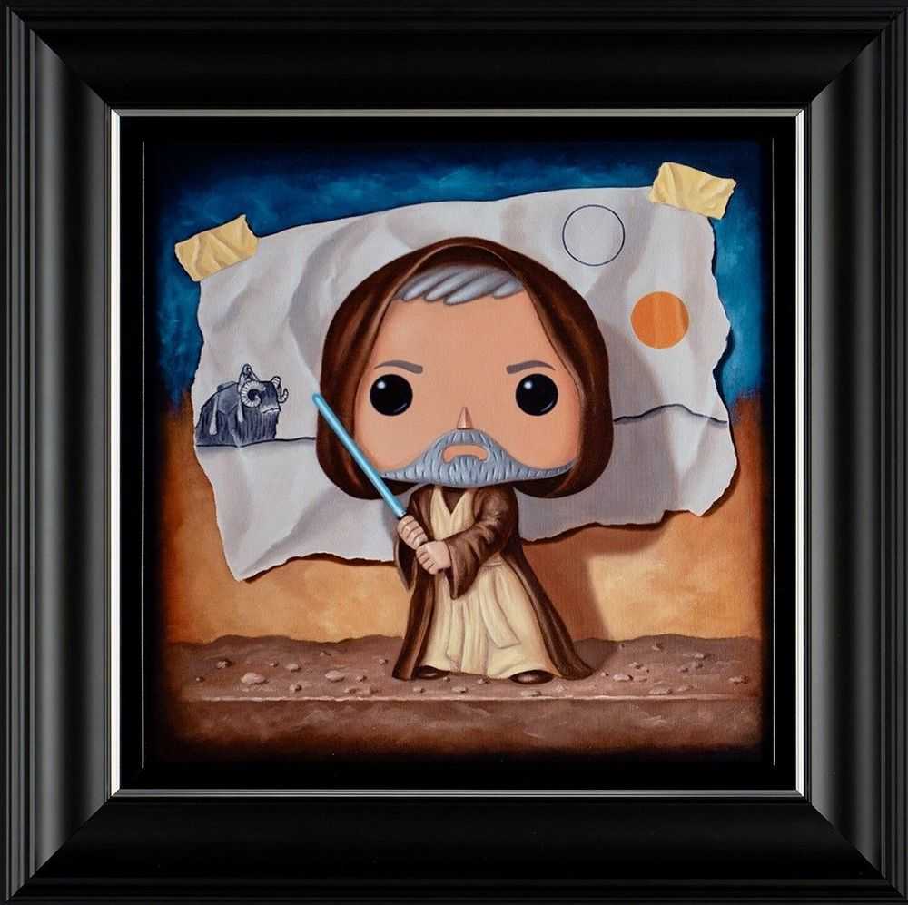 Nigel Humphries, ‘Obi-Wan’, 2021, Print, Fine Art Print, Castle Fine Art, Numbered, Framed