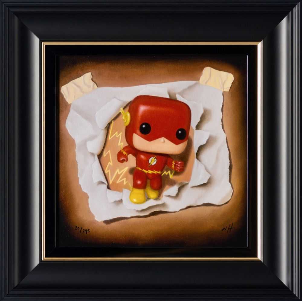 Nigel Humphries, ‘Quick As The Flash’, 2024, Print, Canvas on board, Castle Fine Art, Numbered