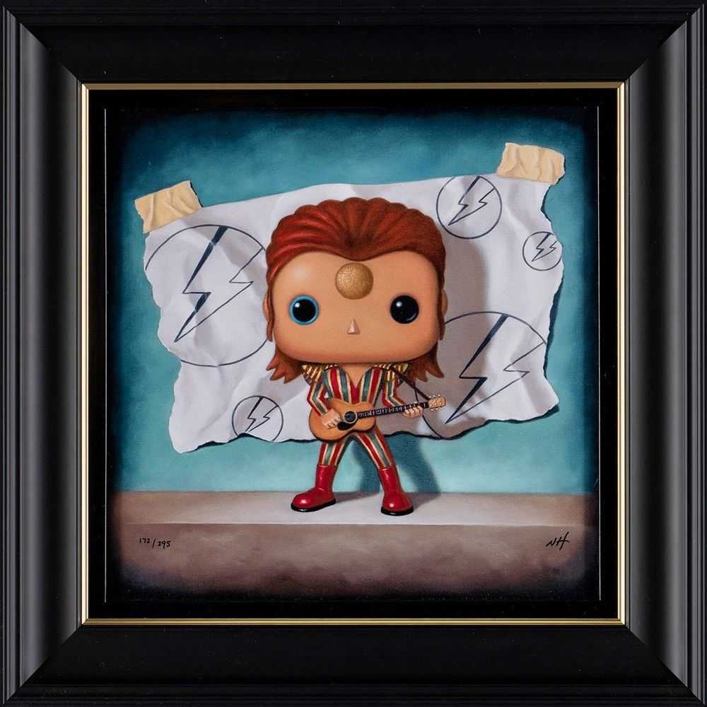 Nigel Humphries, ‘Ziggy Stardust’, 2024, Print, Fine Art Print, Castle Fine Art, Numbered, Framed