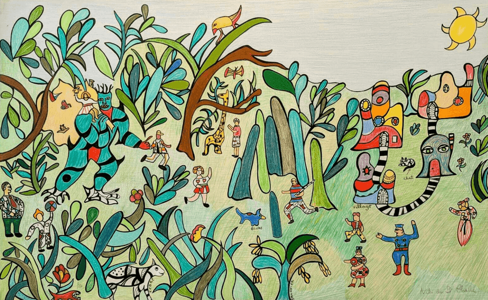 Niki de Saint Phalle, ‘Jungle I’, 1993, Print, Lithograph on paper, Editions de la Différence, Numbered