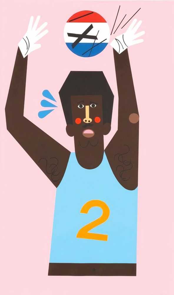 Nina Chanel Abney, ‘Two Years and Counting’, 2018, Print, Relief print in colours on paper, Pace Editions, Numbered