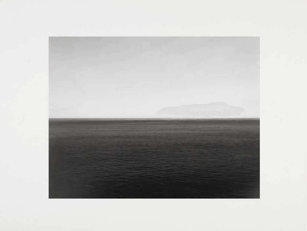 Hiroshi Sugimoto, ‘Norwegian Sea Vesteralen Island (Time Exposed)’, 1991, Photography, Offset lithograph flush-mounted on board
, Mitsumura Printing Co., 