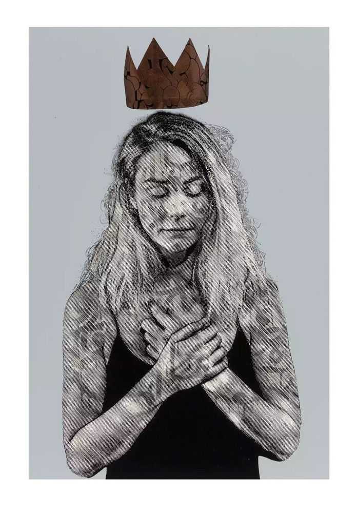Nuno Viegas, ‘Everything Connected (Grey Copper Leaf)’, 07-06-2021, Print, Screenprint, Graffiti Prints, Numbered