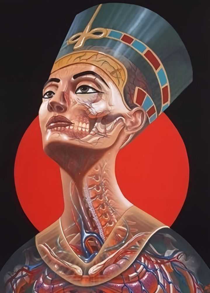 Nychos, ‘Nefertiti’, 2021, Print, Giclee Print, Rabbiteye Movement, Numbered