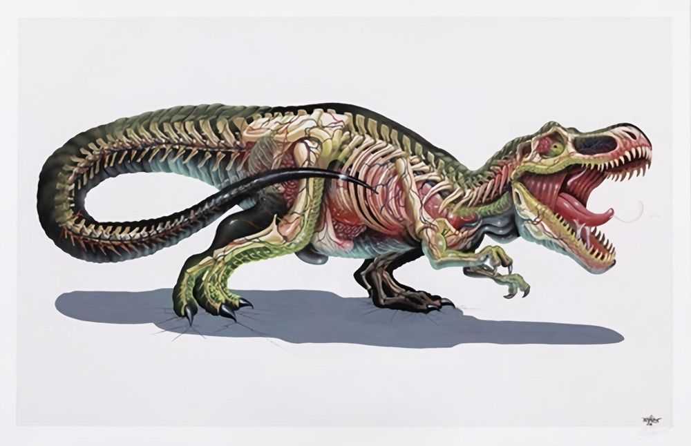 Nychos, ‘Translucent Rex’, 2018, Print, Giclee Print, Rabbiteye Movement, Numbered