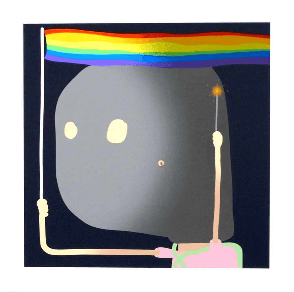 Oli Epp, ‘Pride’, 2019, Print, 15 colour Hand Pulled screenprint on Mohawk Superfine UltraWhite, 160 lb Cover. Bordered with cut edges, Richard Heller Gallery, Numbered