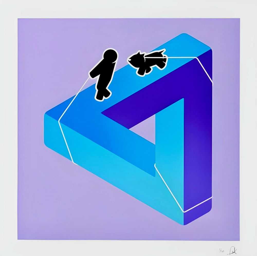 Pahnl, ‘A Walk In Time And Space’, 17-03-2022, Print, Screen Print, Art Republic, 