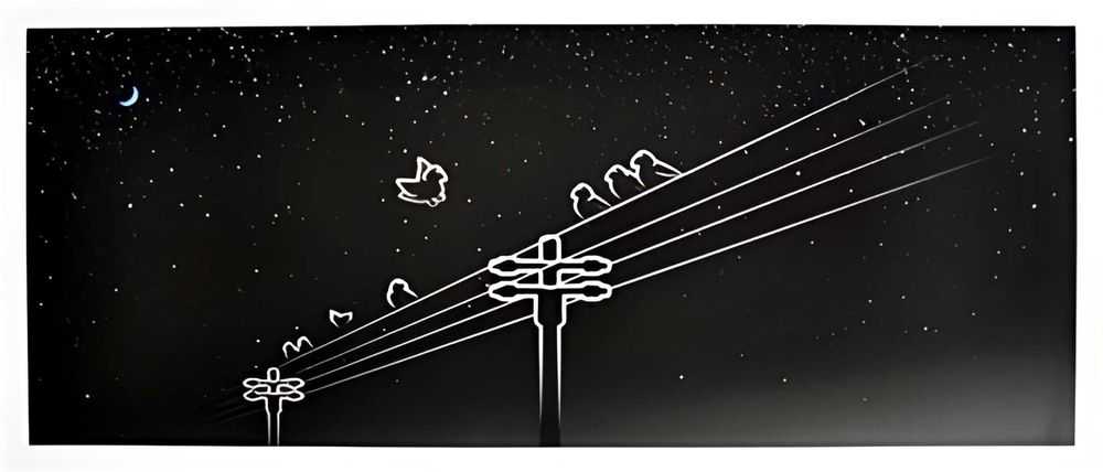 Pahnl, ‘Eight Birds’, 01-08-2011, Print, Giclee Print, Self Released, Numbered