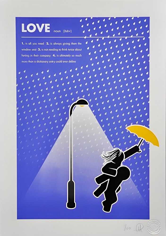 Pahnl, ‘Love’, 12-10-2014, Print, Screen Print, Self Released, 