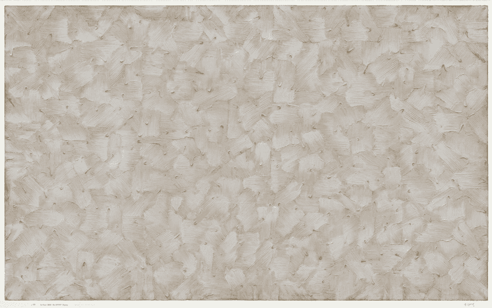 Park Seo-Bo, ‘Écriture No.870907’, 2021, Print, Pigment print on Fresco Giclee, null, Numbered, Dated