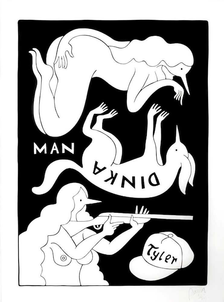 Parra, ‘Boss Hat’, 2014, Print, Screenprint on 90lb Stonehenge paper, HVW8, Numbered