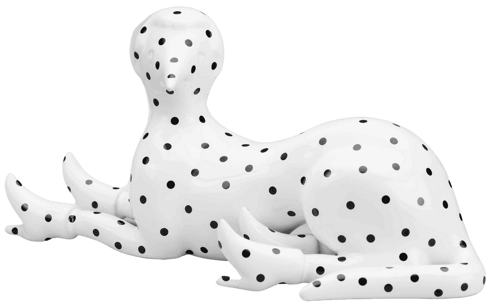 Parra, ‘Down! (White)’, 2013, Sculpture, White porcelain sculpture, Case Studyo, Numbered