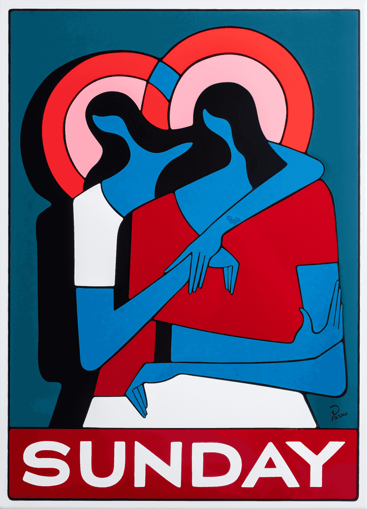 Parra, ‘Sunday’, 13-11-2023, Print, Enamel metal sign, Case Studyo, Numbered
