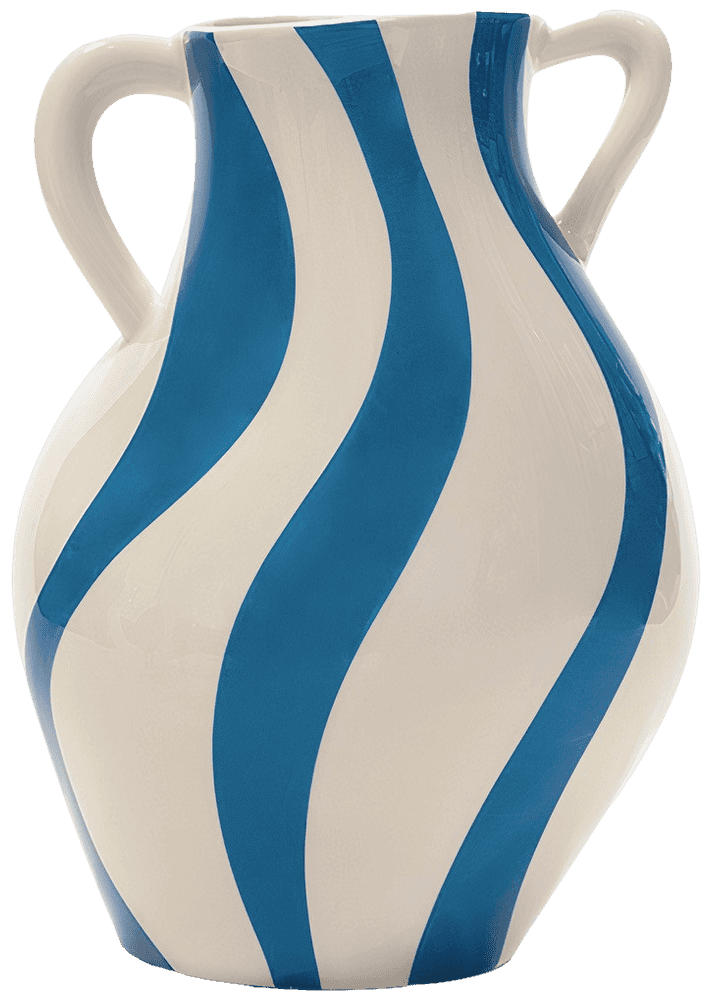Parra, ‘Wonky Stripes’, 11-09-2023, Sculpture, Ceramic with white glaze / decal, Self-released, 