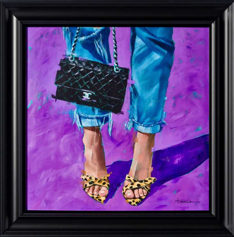 Pascale Taurua, ‘Mon Chanel’, 2023, Print, Giclee On Canvas, Castle Fine Art, Numbered, Framed