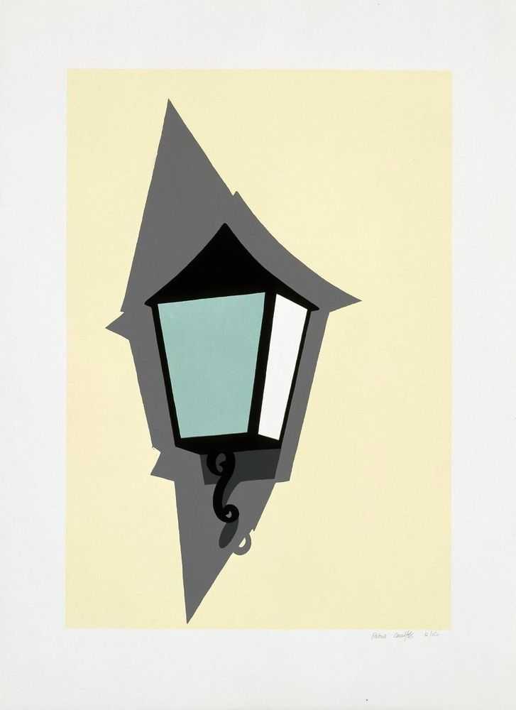 Patrick Caulfield, ‘Coach Lamp’, 1994, Print, Screenprint in colours, The Royal College of Art, Numbered