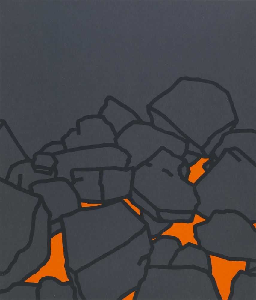 Patrick Caulfield, ‘Coal Fire’, 1969, Print, Screenprint in colours, Waddington Galleries, Numbered