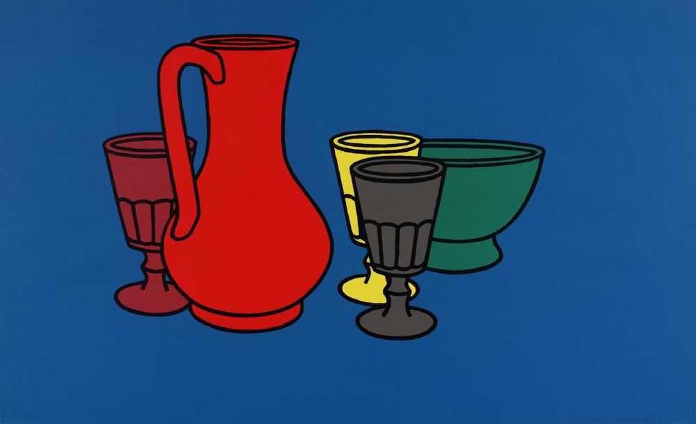 Patrick Caulfield, ‘Coloured Still Life’, 1967, Print, Screenprint in colours, Editions Alecto, Numbered