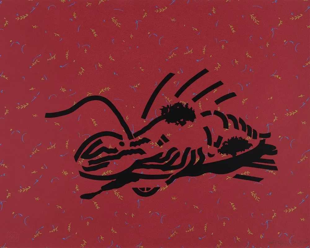 Patrick Caulfield, ‘Dressed Lobster’, 1980, Print, Screenprint in colours, Tate Gallery, Numbered
