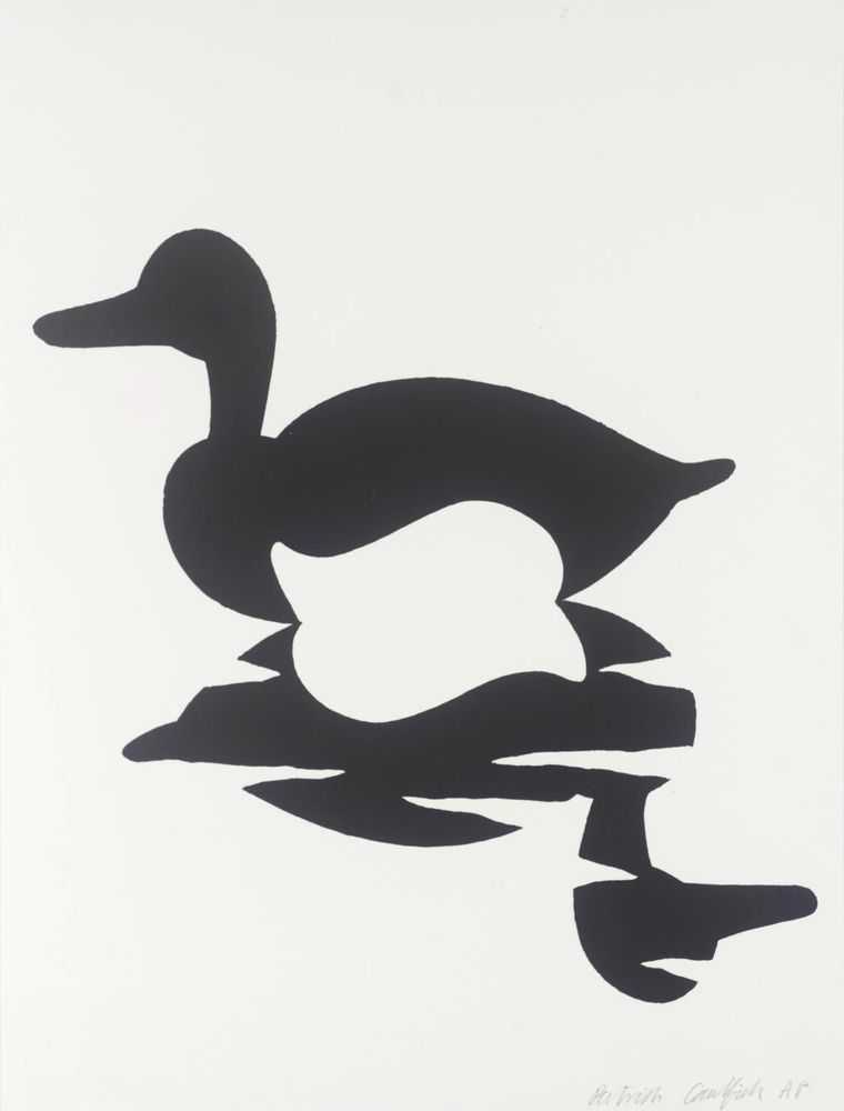 Patrick Caulfield, ‘Duck’, 1994, Print, Screenprint in colours, Byam Shaw School of Art, Numbered