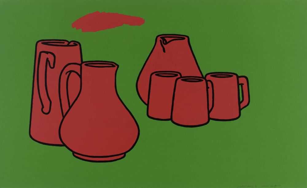 Patrick Caulfield, ‘Earthenware’, 1967, Print, Screenprint in colours, Editions Alecto, Numbered