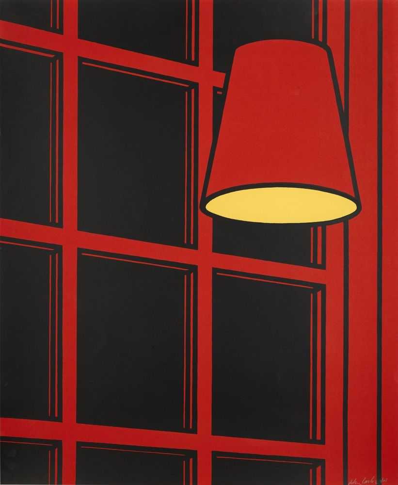 Patrick Caulfield, ‘Interior (Night)’, 1970, Print, Screenprint in colours, Waddington Galleries, Numbered