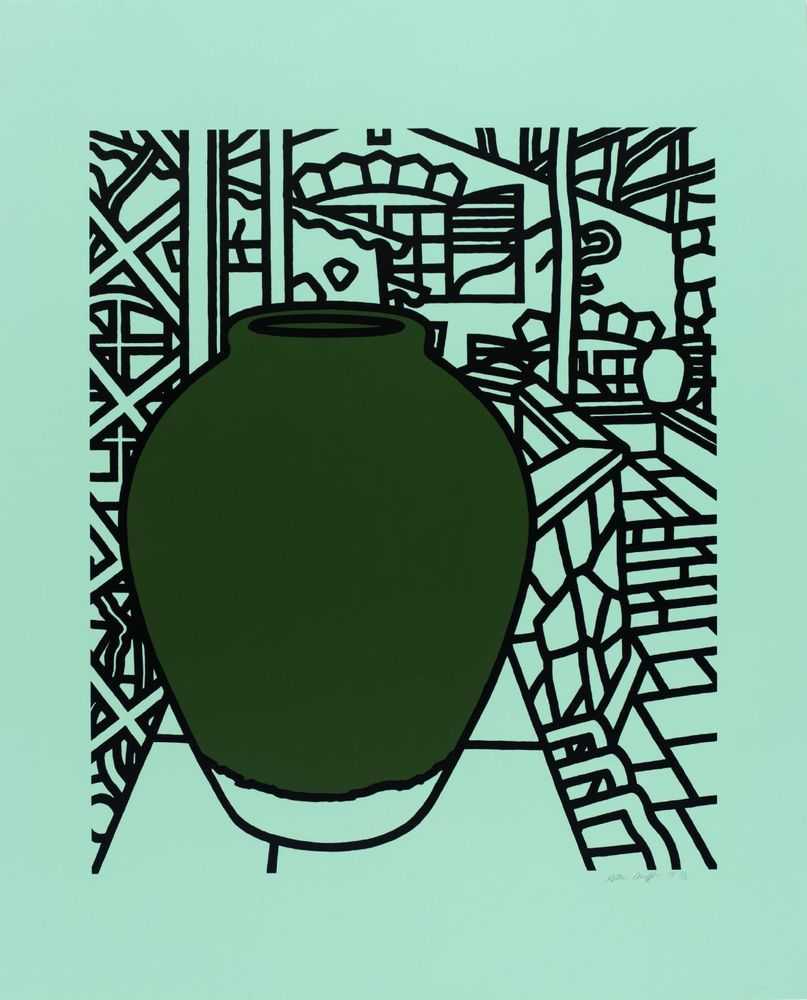 Patrick Caulfield, ‘Jar’, 1974, Print, Screenprint in colours, Waddington Galleries, Numbered