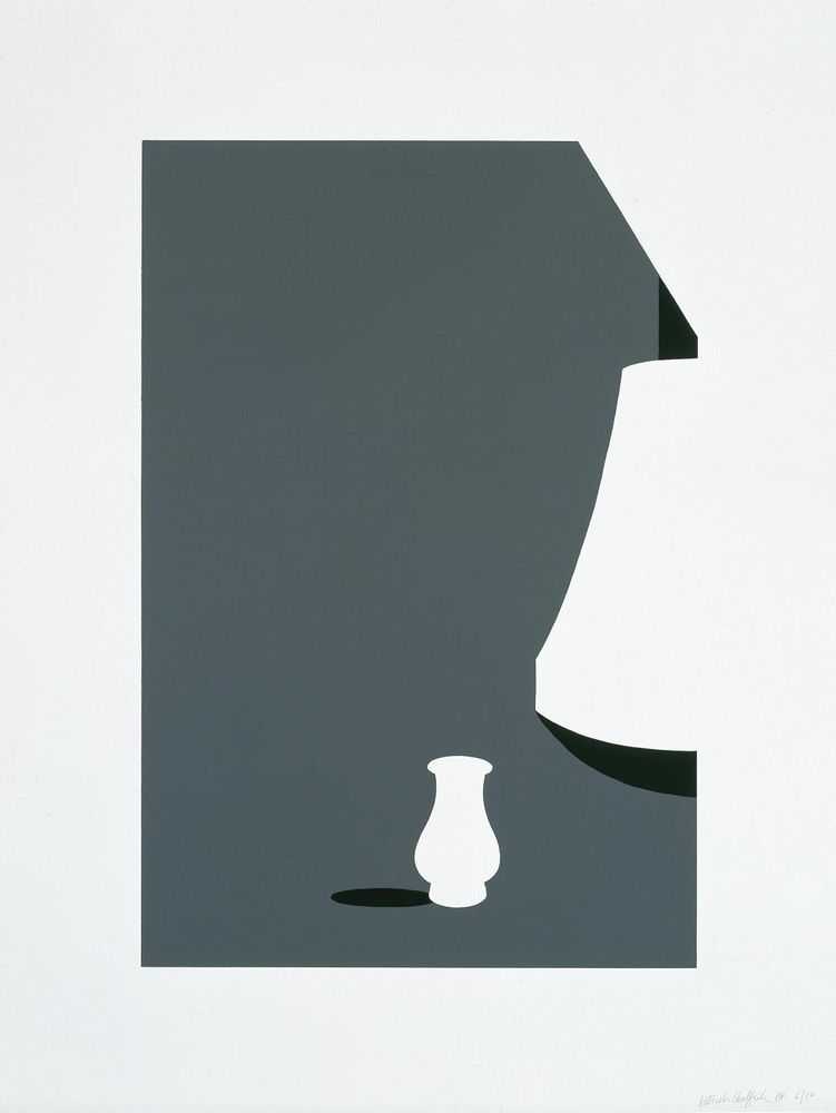 Patrick Caulfield, ‘Lamp and Kuan Ware’, 1990, Print, Screenprint in colours, Waddington Galleries, Numbered