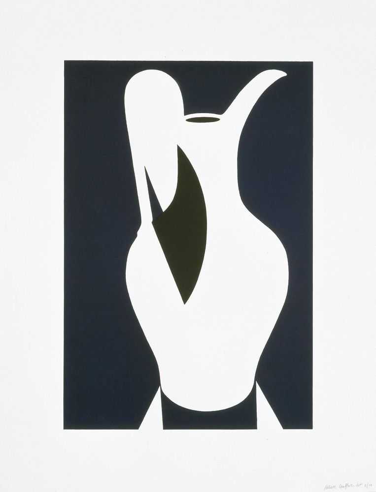 Patrick Caulfield, ‘Large White Jug’, 1990, Print, Screenprint in colours, Waddington Galleries, Numbered