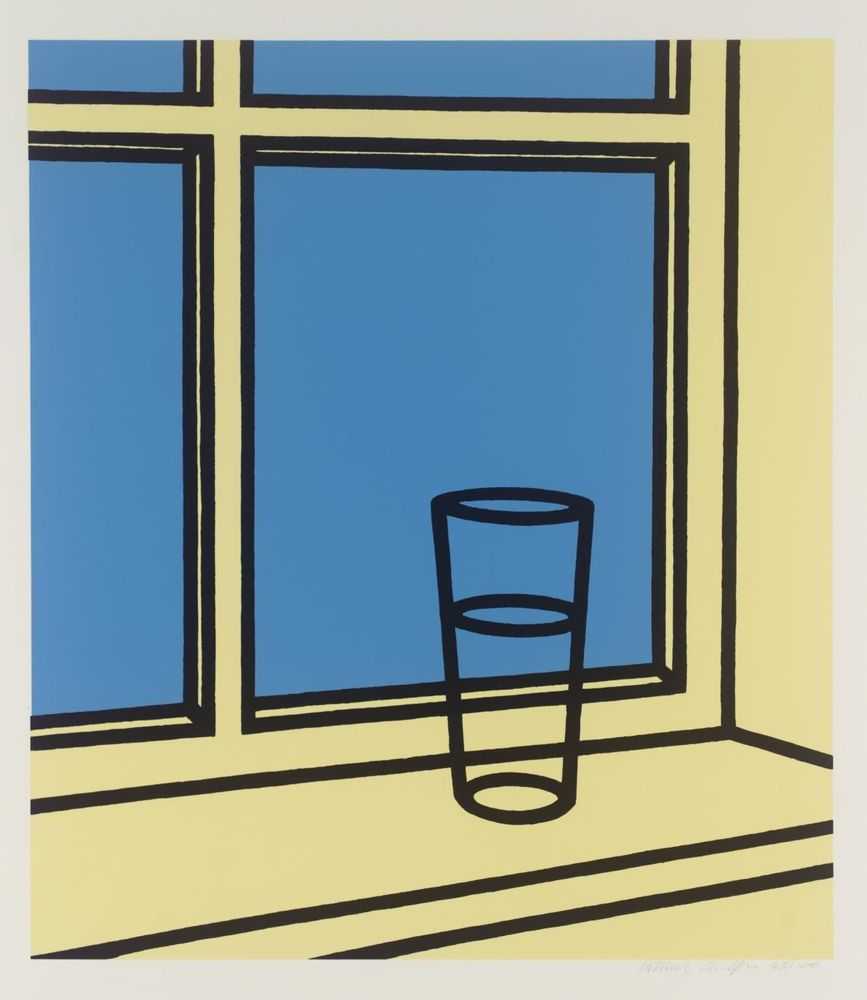 Patrick Caulfield, ‘Oh Helen, I roam my room’, 1973, Print, Screenprint in colours on wove paper, Waddington Galleries, Numbered