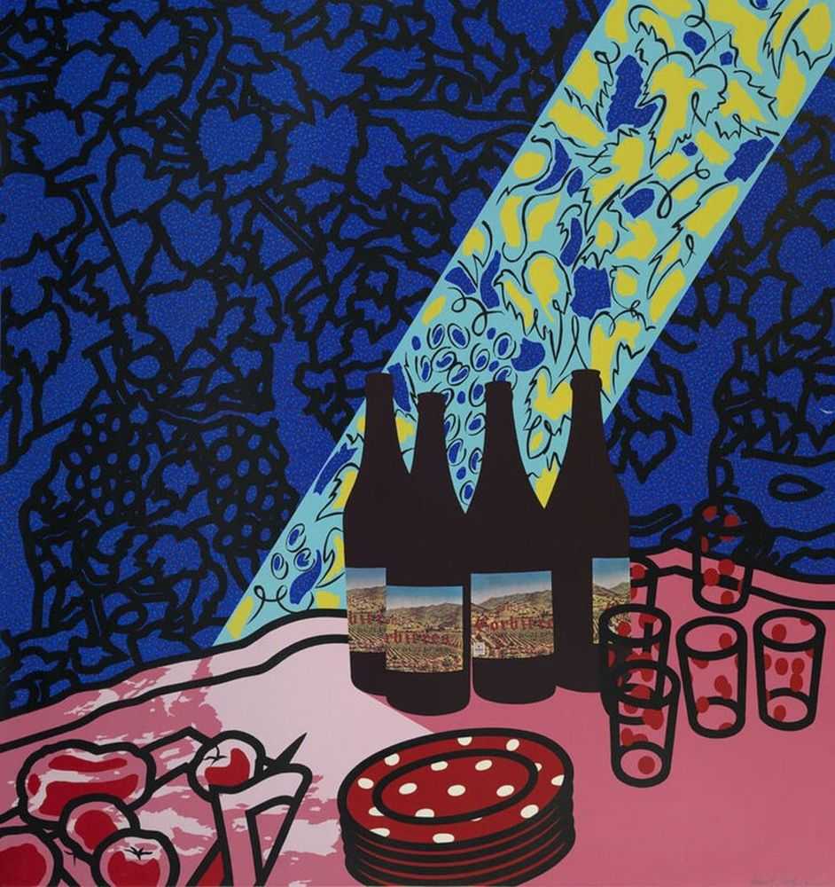 Patrick Caulfield, ‘Picnic Set’, 1978, Print, Screenprint in colours, Waddington Galleries, Numbered